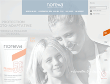 Tablet Screenshot of noreva.com